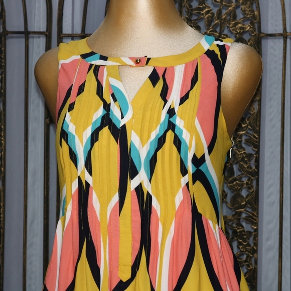 Anthropologie Dahlia Embroidered Zip Maxi by Floreat Size 4 Boho Easter Spring - Picture 2 of 9